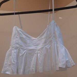 White Spaghetti Strap Top
